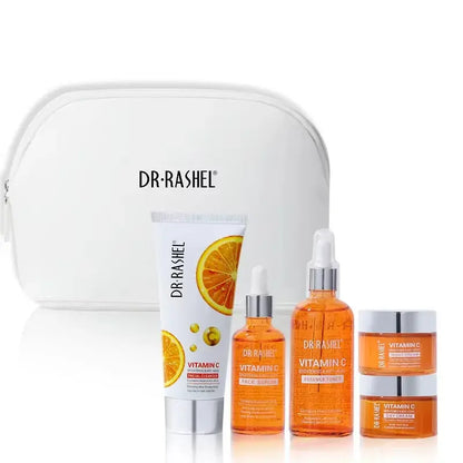 Vitamin C Brightening Anti Aging Skin Care kit - BeautiMass