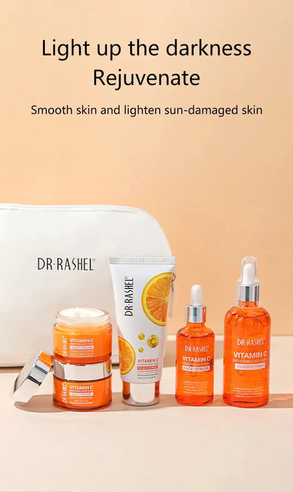 Vitamin C Brightening Anti Aging Skin Care kit - BeautiMass