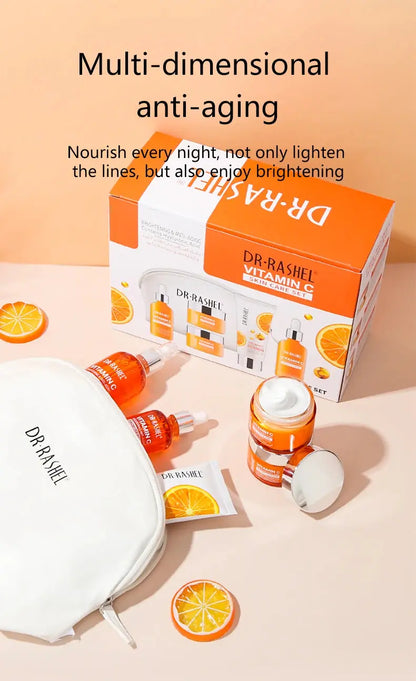 Vitamin C Brightening Anti Aging Skin Care kit - BeautiMass