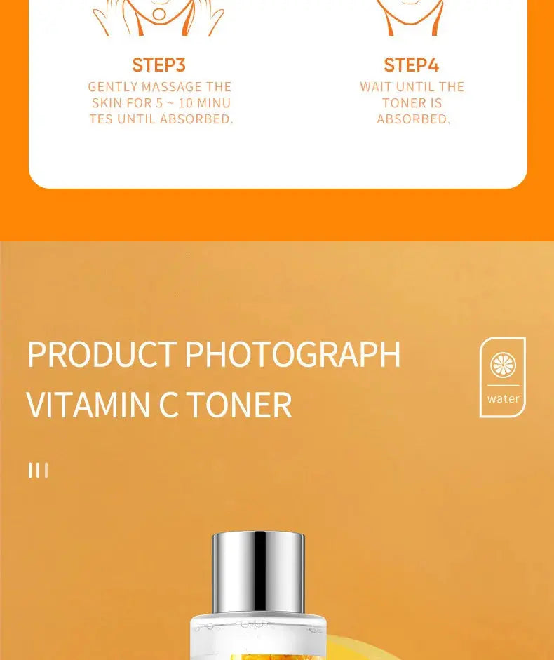 Vitamin C Face Toner Moisturizing Mild Skin Care Anti Aging Oil - BeautiMass