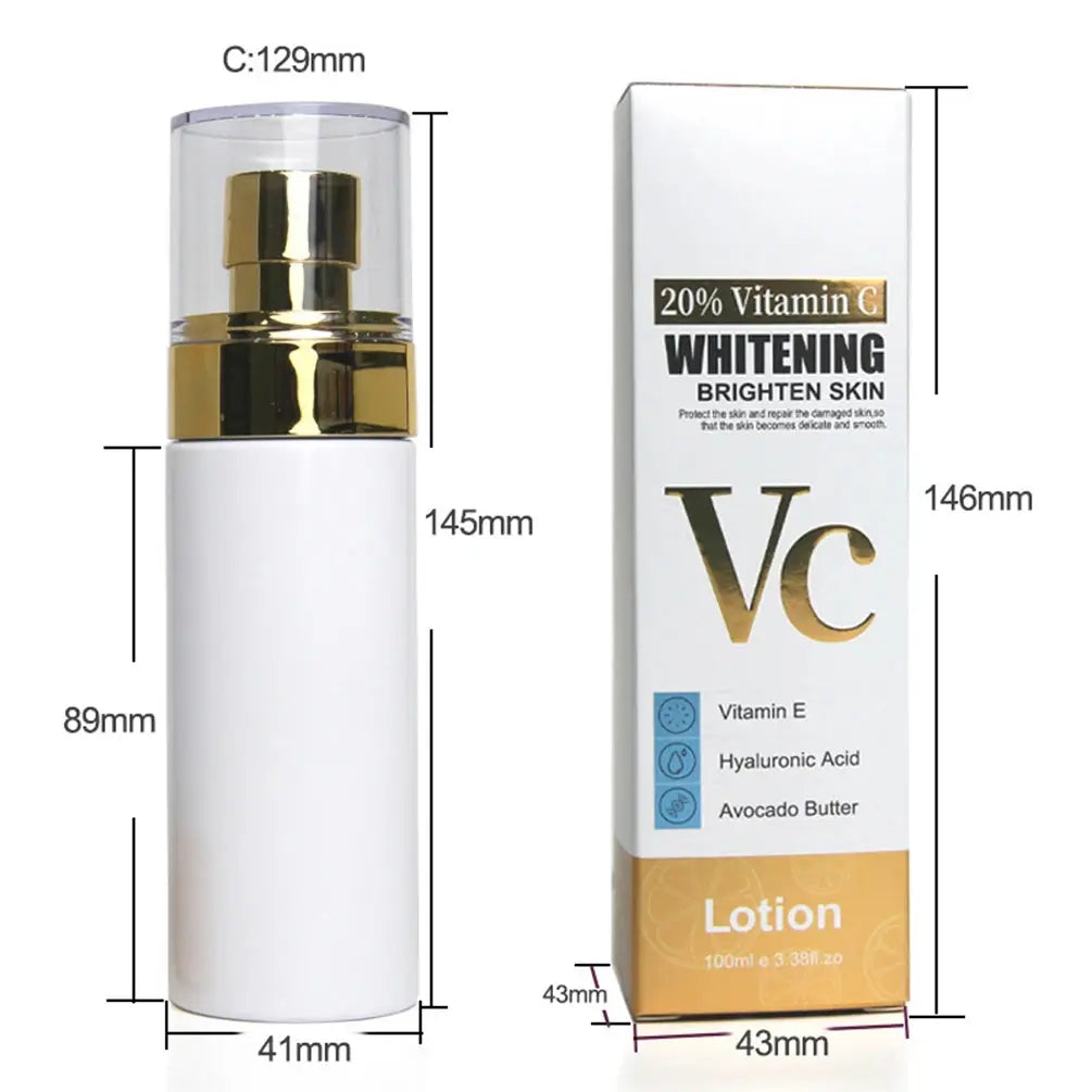 Vitamin C Lotion Whitening Brighten Moisturising - BeautiMass