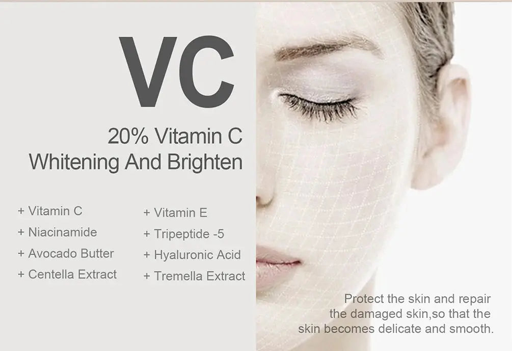 Vitamin C Lotion Whitening Brighten Moisturising - BeautiMass