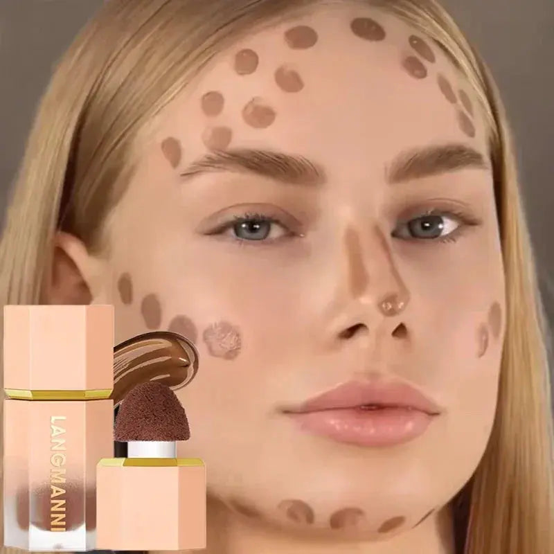 Waterproof Liquid Contour Stick Face Foundation - BeautiMass