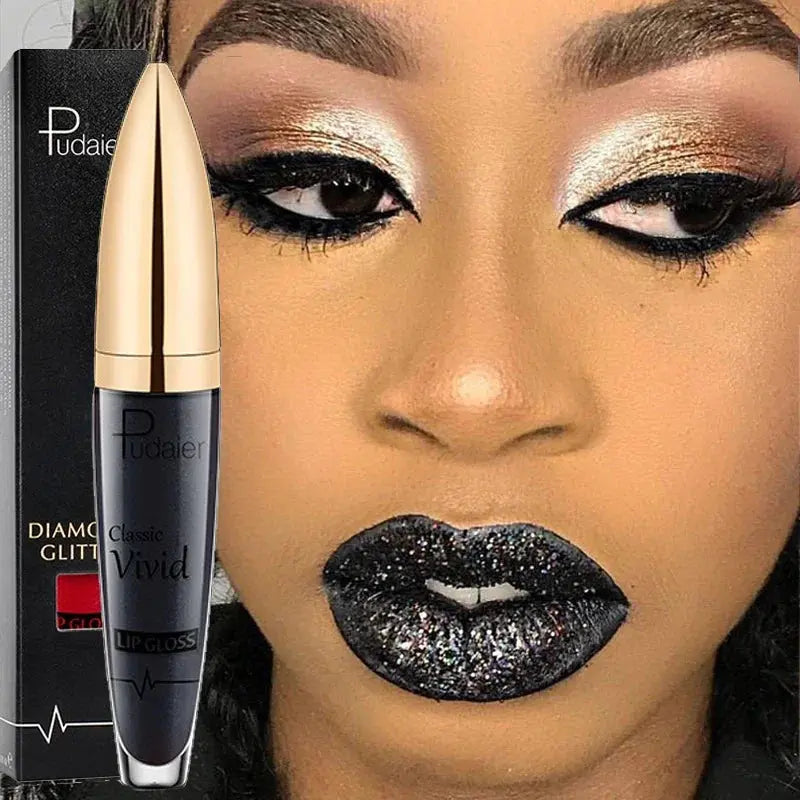 Waterproof Long Lasting Diamond Matte Metallic Liquid Lipstick - BeautiMass