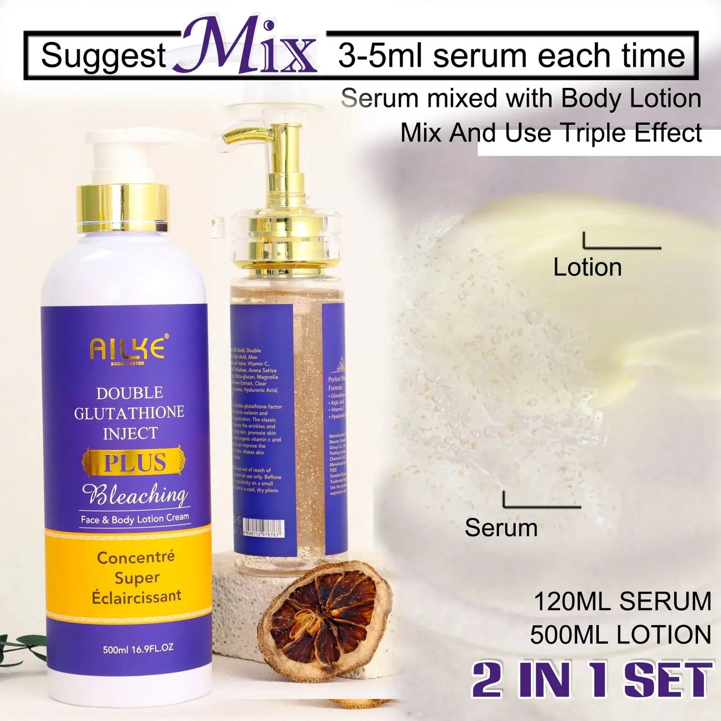 Whitening Serum, Anti Melanin, Wrinkles, Age, Organic - BeautiMass